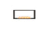 Ecosmart Fire Flex 50DB Double Sided Fireplace Insert - Black Finish / Stainless Steel Burner - ESF.FX.50DB